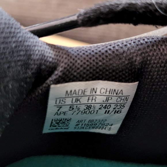 adidas eqt adv support - black pink - size 7 - Picture 2 of 9